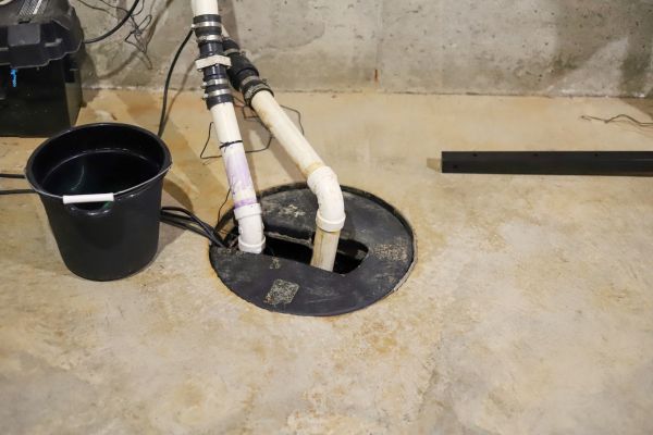 Basement Drainage Installation in Norristown