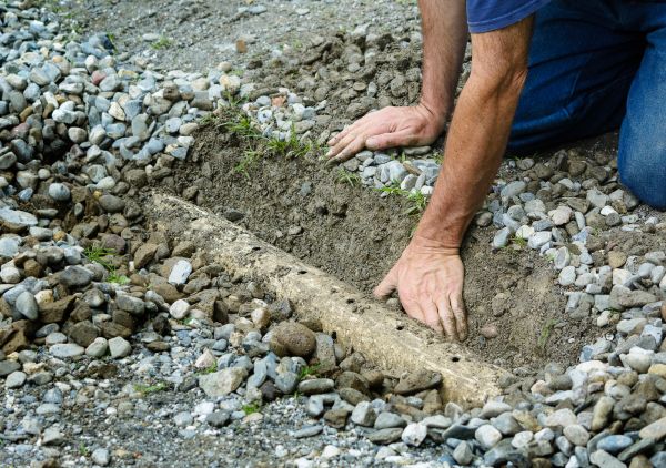 French Ditch Installation in Norristown